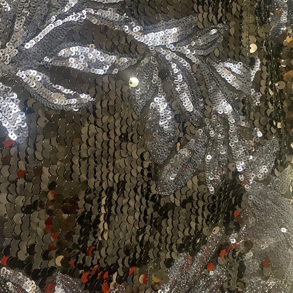 Boohoo Plus Size Sequins Skirt Size 14 - Picture 2 of 9